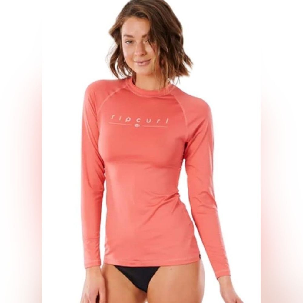 Rip Curl Women's Golden Ray Long-sleeved UV Coral Top